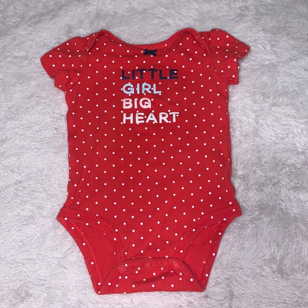(3 for $10) Carter’s polkadot bodysuit